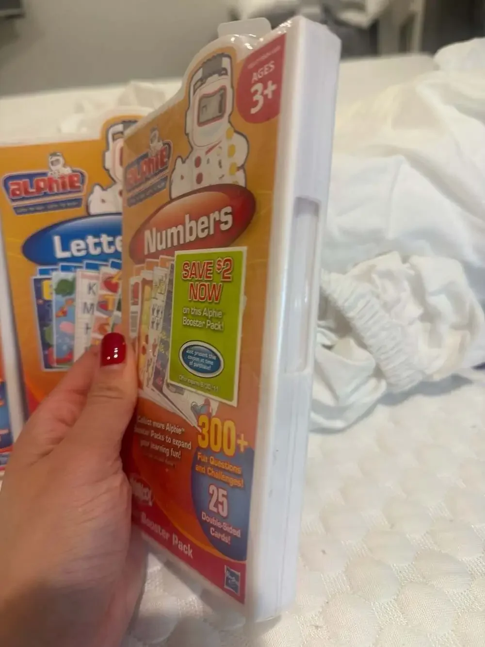 3-Pack Playskool Alphie Booster Packs: Music & Sounds, Letters, and Numbers